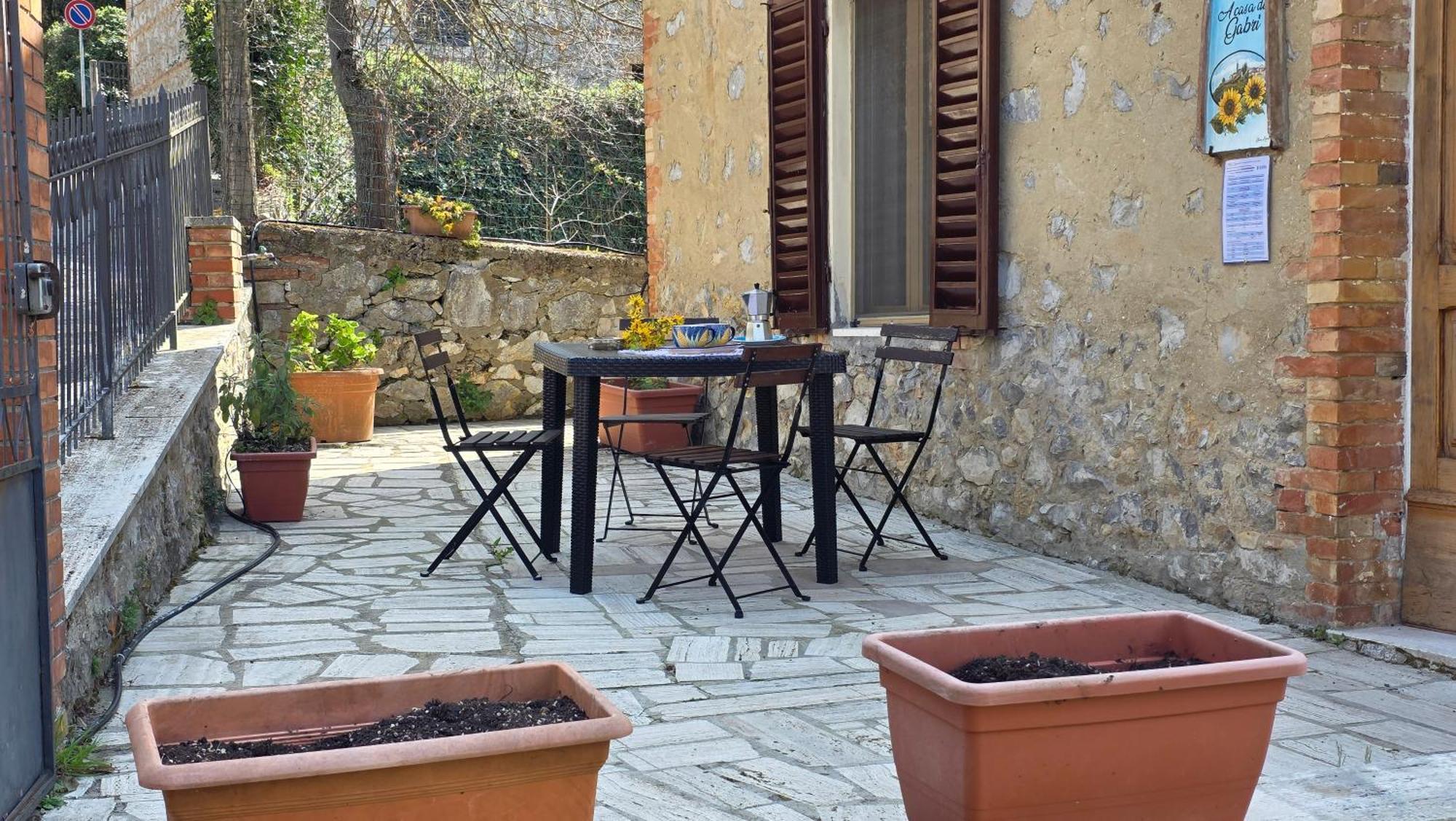 A Casa Di Gabri Vila Montefollonico Exterior foto