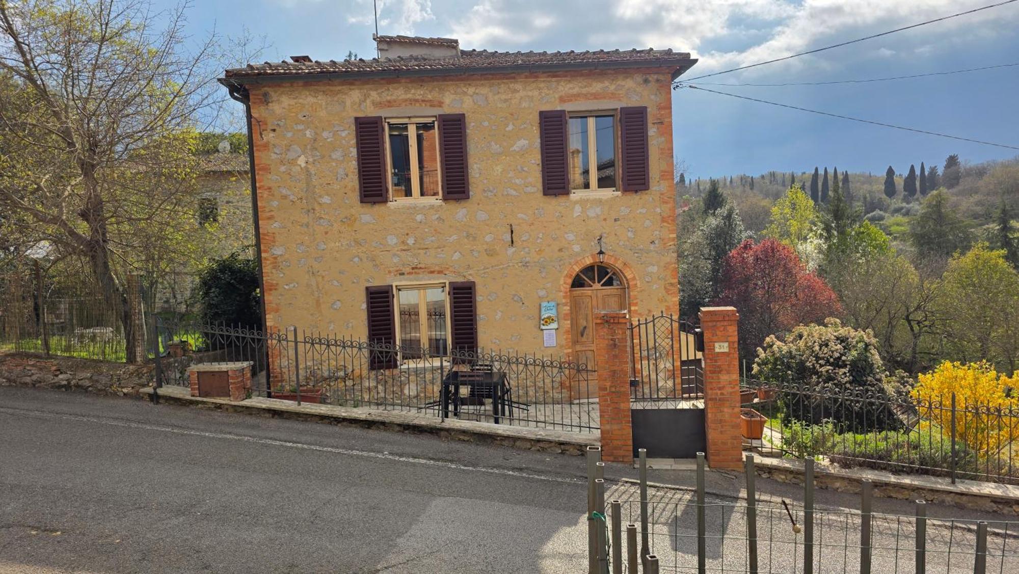A Casa Di Gabri Vila Montefollonico Exterior foto